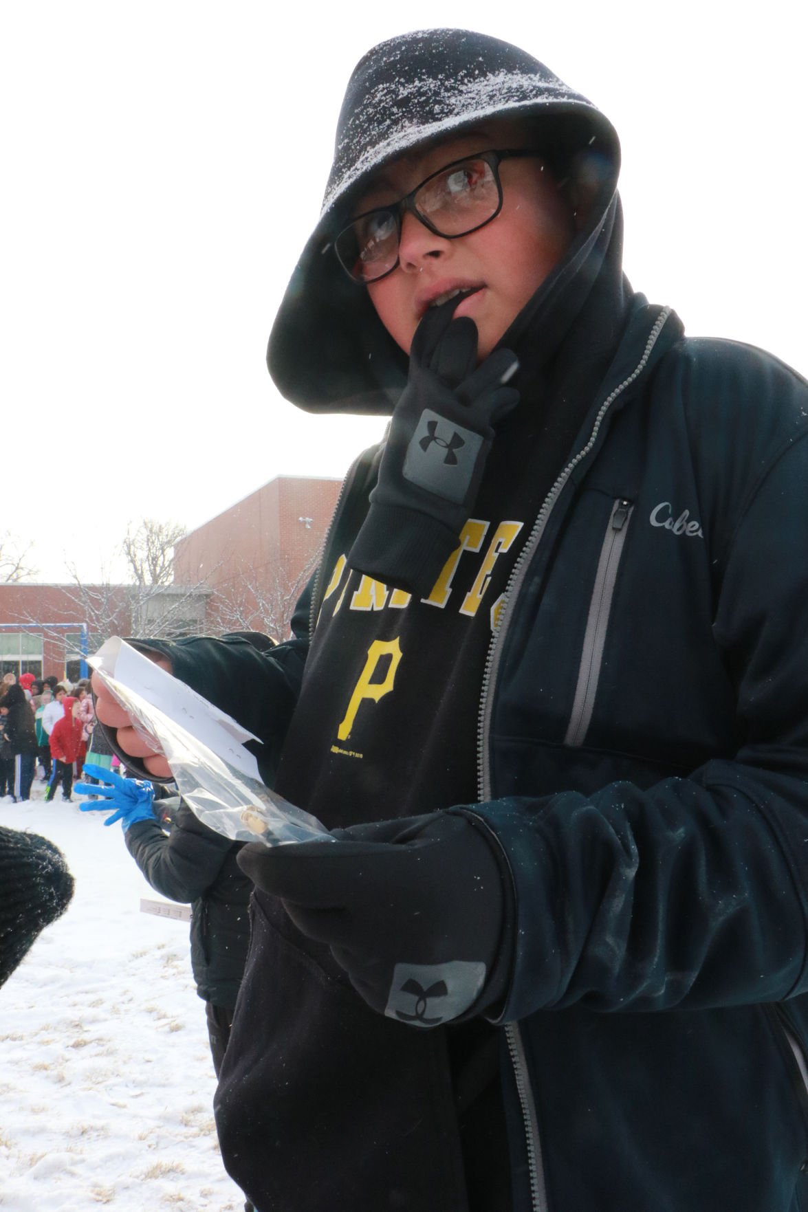 PHOTOS: Weather balloon launch at Lincoln Elementary
